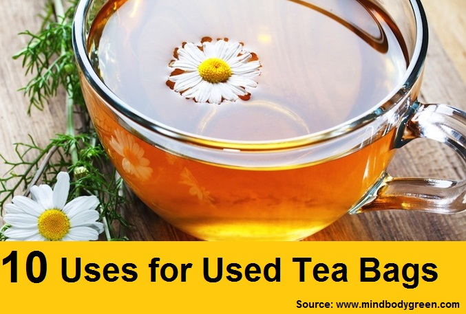 10 Uses for Used Tea Bags