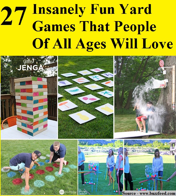 27 Insanely Fun Yard Games That People Of All Ages Will Love