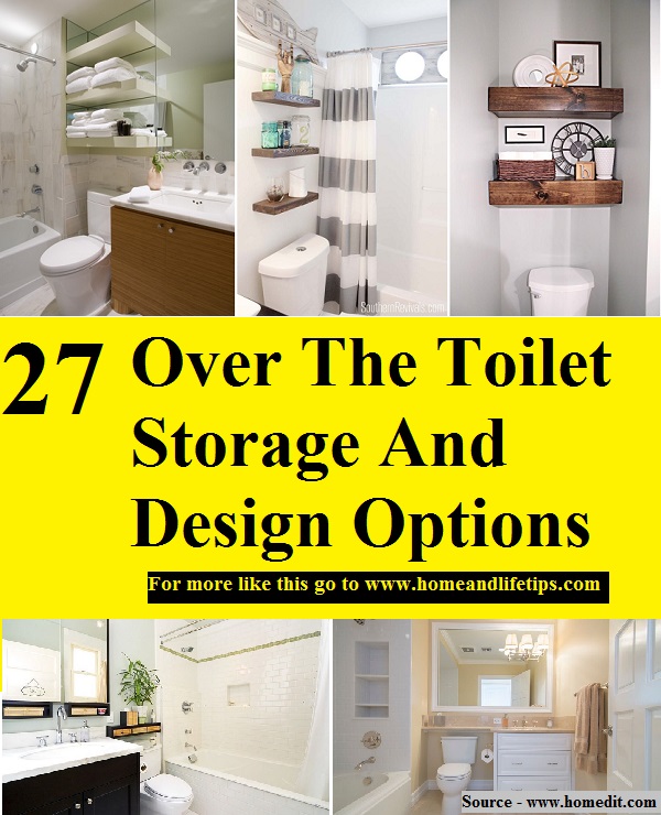 27 Over The Toilet Storage And Design Options