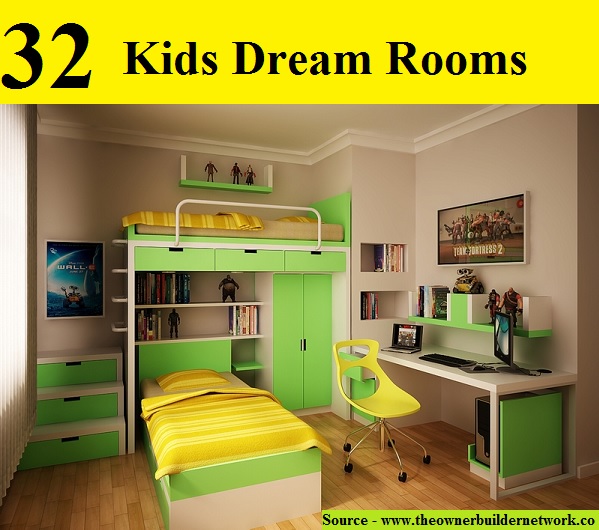 32 Kids Dream Rooms