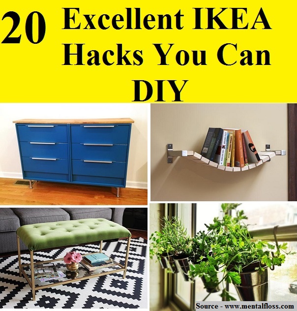 20 Excellent IKEA Hacks You Can DIY