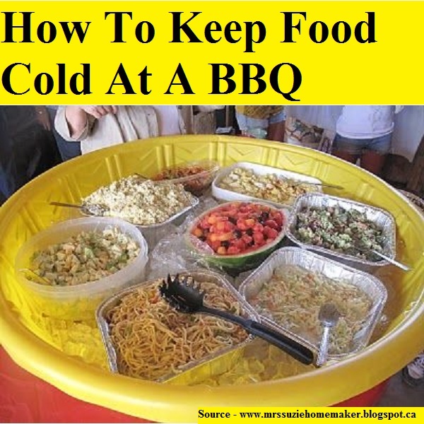 How To Keep Food Cold At A BBQ