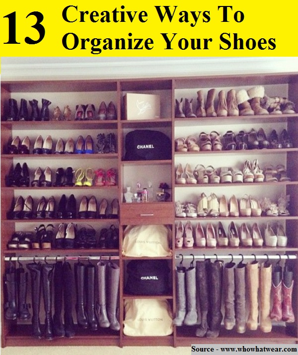 13 Creative Ways To Organize Your Shoes