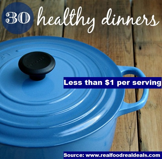 30 Healthy Dinners on a Budget