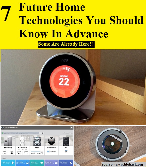 7 Future Home Technologies You Should Know In Advance