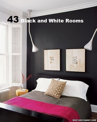 43 Black and White Rooms