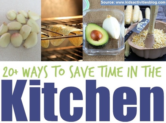 20 Ways to Save Time in the Kitchen