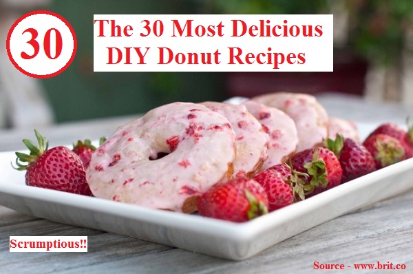 The 30 Most Delicious DIY Donut Recipes