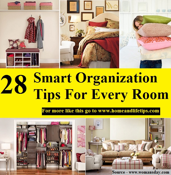 28 Smart Organization Tips For Every Room