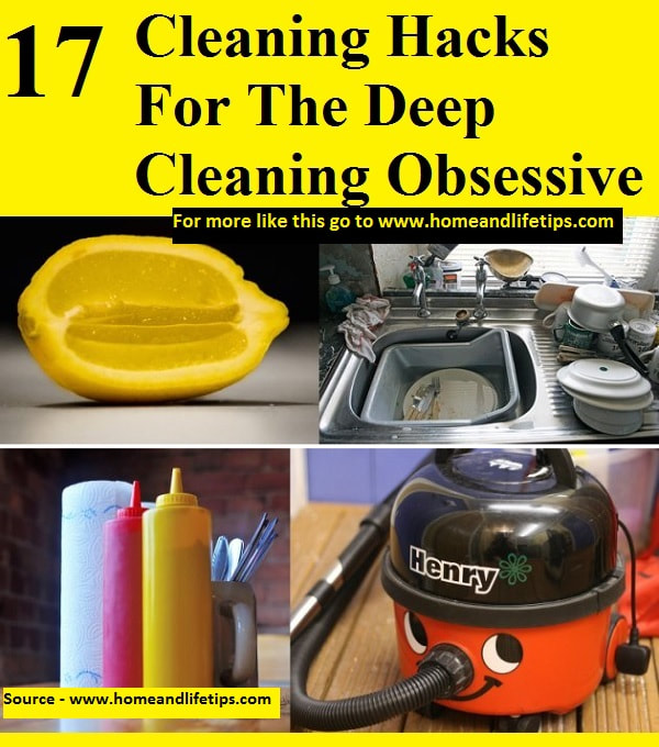 17 Cleaning Hacks For The Deep Cleaning Obsessive