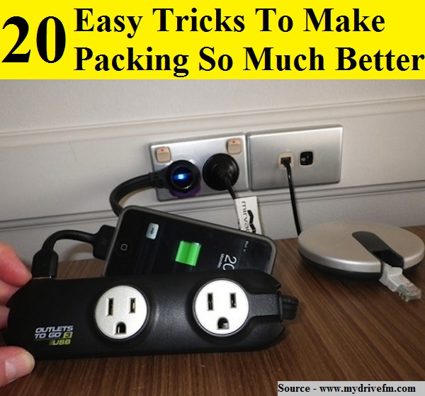 20 Easy Tricks To Make Packing So Much Better