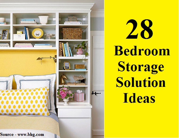 28 Bedroom Storage Solution Ideas