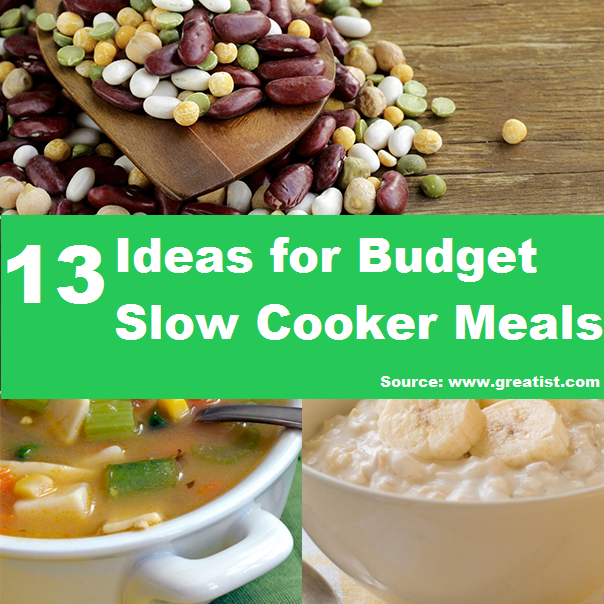 13 Ideas for Budget Slow Cooker Meals