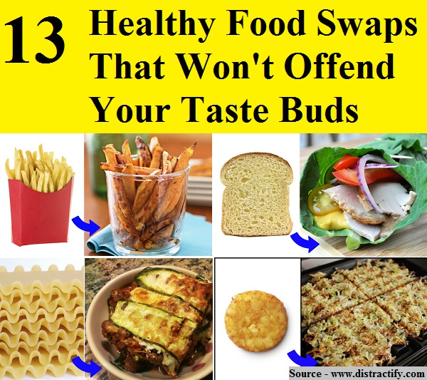 13 Healthy Food Swaps That Won't Offend Your Taste Buds