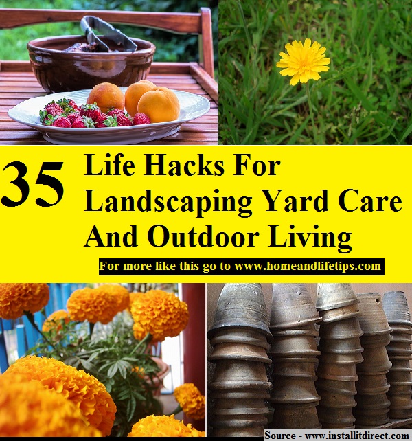 35 Life Hacks For Landscaping Yard Care And Outdoor Living