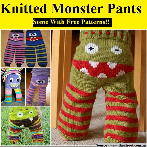 Knitted Monster Pants