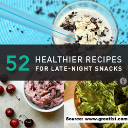 52 Healthier Recipes for Late-Night Snacks