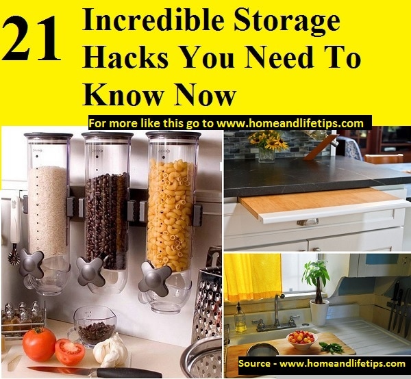 21 Incredible Storage Hacks You Need To Know Now