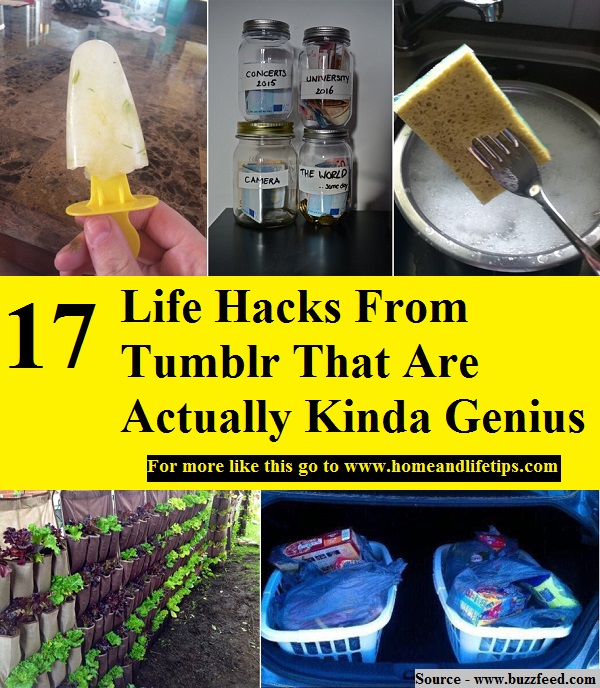 17 Life Hacks From Tumblr That Are Actually Kinda Genius