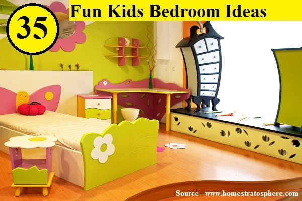 35 Fun Kids Bedroom Ideas And Designs