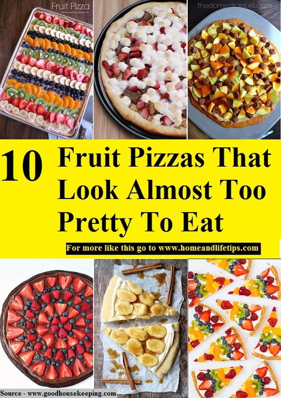 10 Fruit Pizzas That Look Almost Too Pretty To Eat