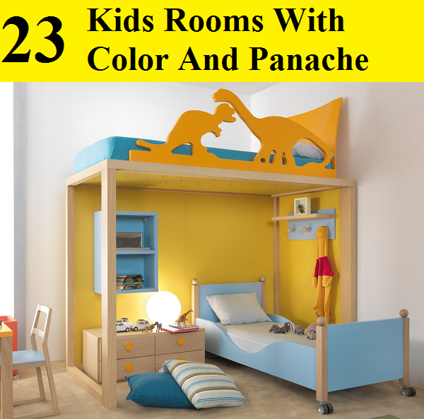 23 Kids Rooms With Color And Panache