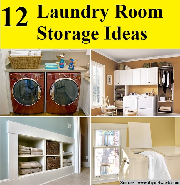 12 Laundry Room Storage Ideas