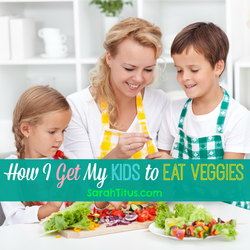 How I Get My Kids to Eat Veggies