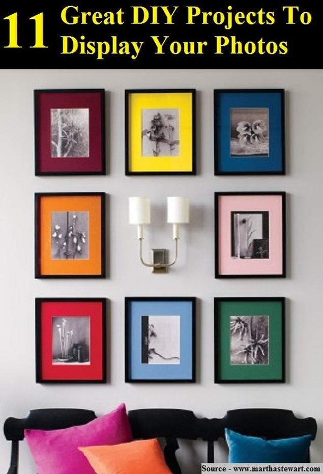 11 Great DIY Projects To Display Your Photos