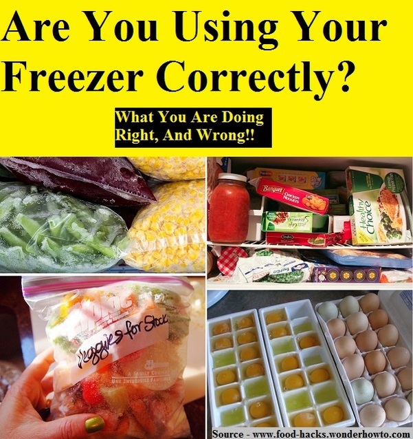 Are You Using Your Freezer Correctly?