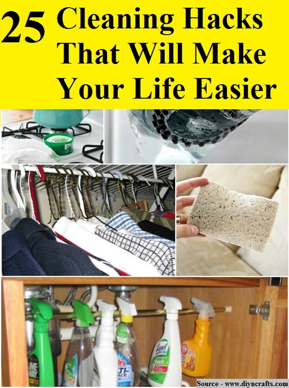 25 Cleaning Hacks That Will Make Your Life Easier