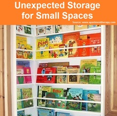 Unexpected Storage for Small Spaces