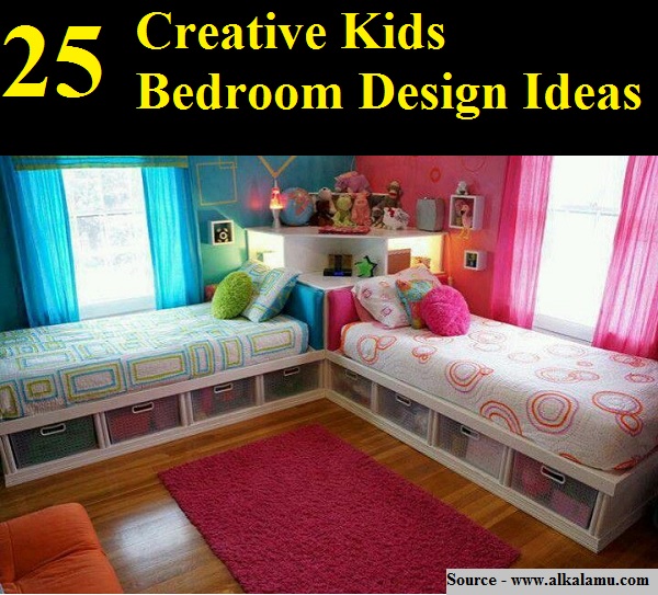 25 Creative Kids Bedroom Design Ideas