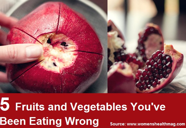5 Fruits and Veggies You Have Been Eating Wrong