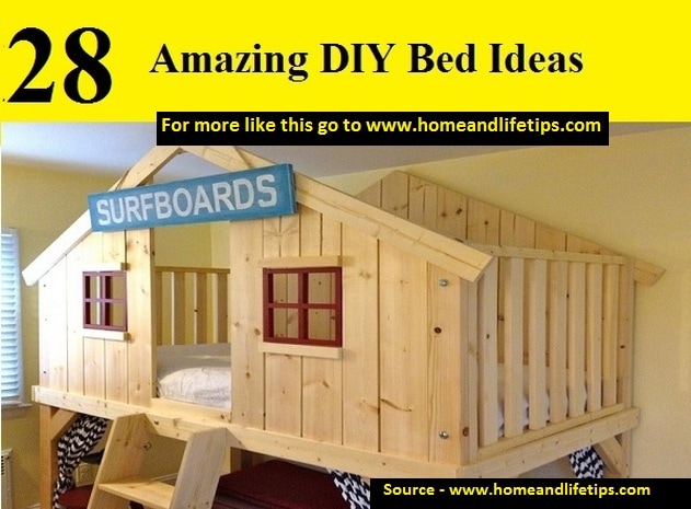 28 Amazing DIY Bed Ideas