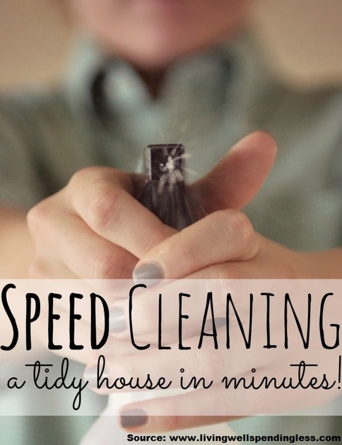 Speed Cleaning - A Tidy House In Minutes