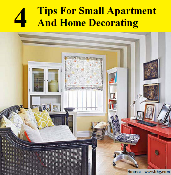 4 Tips For Small Apartment And Home Decorating