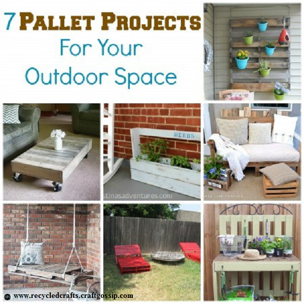 7 Ingenious Pallet Projects For Your Outdoor Space