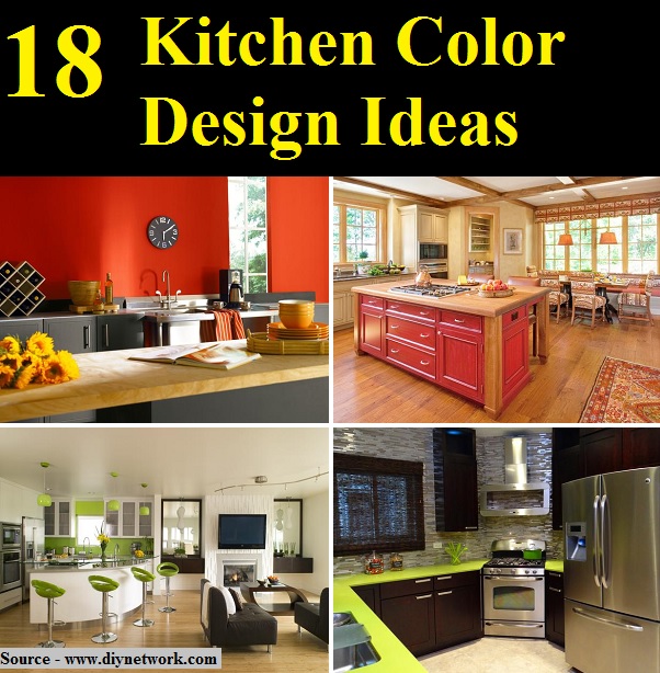 18 Kitchen Color Design Ideas