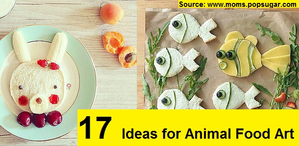 17 Ideas for Animal Food Art