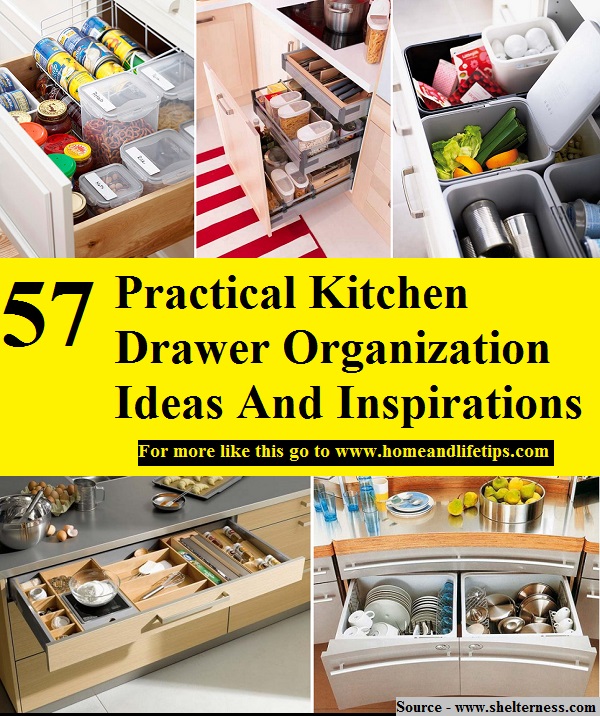57 Practical Kitchen Drawer Organization Ideas And Inspirations