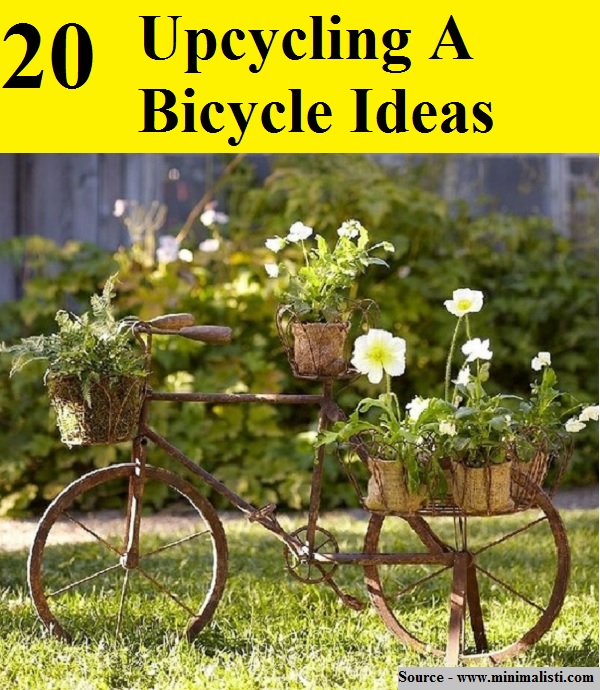 20 Upcycling A Bicycle Ideas