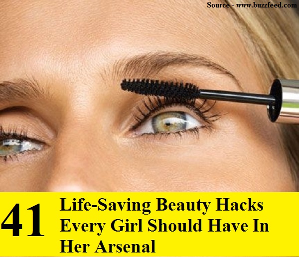 41 Life-Saving Beauty Hacks Every Girl Should Have In Her Arsenal