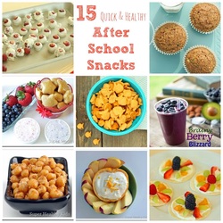 15 Quick and Healthy After School Snacks