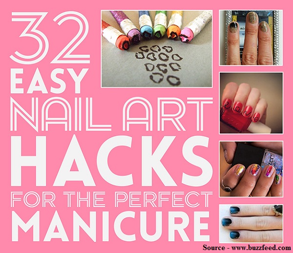 32 Easy Nail Art Hacks For The Perfect Manicure