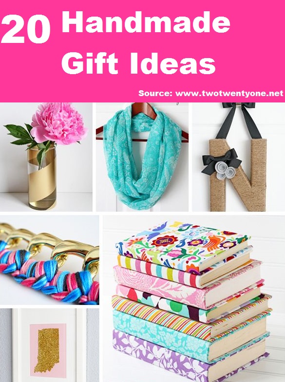 20 Handmade Gift Ideas 