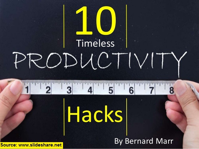 10 Timeless Productivity Hacks