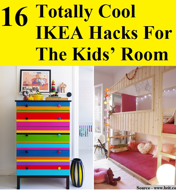 16 Totally Cool IKEA Hacks For The Kids’ Room