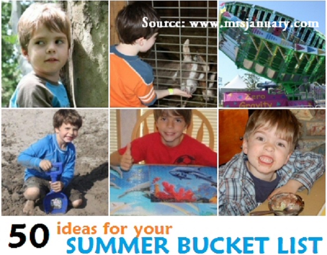 50 Ideas for Your Summer Bucket List