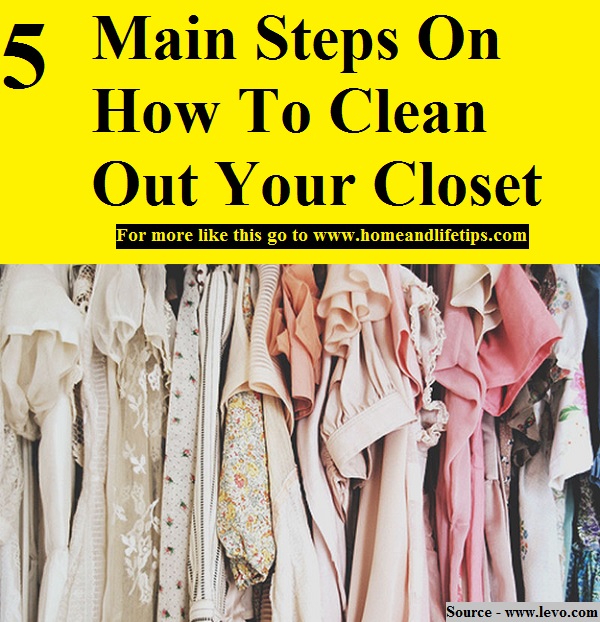 5 Main Steps On How To Clean Out Your Closet